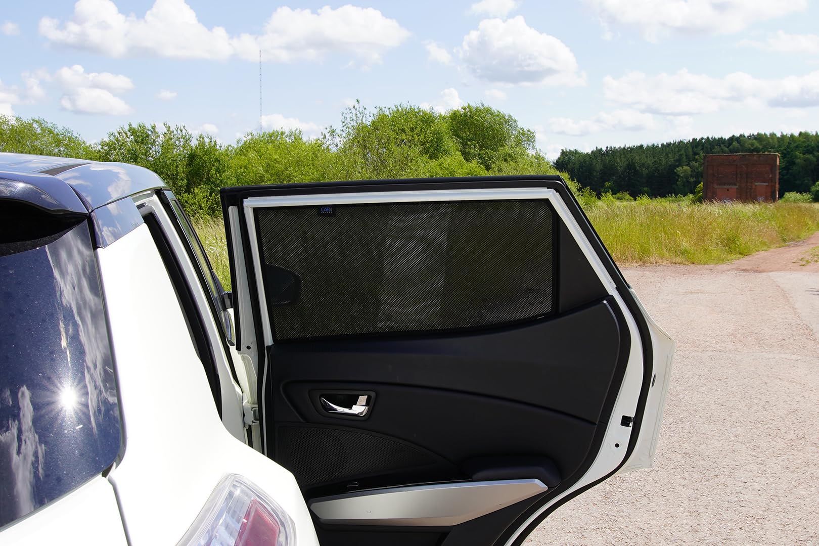 CAR SHADES Set Compatibile con SsangYong Tivoli 2015-2023 (4-Parti) Tendine Parasole su Misura
