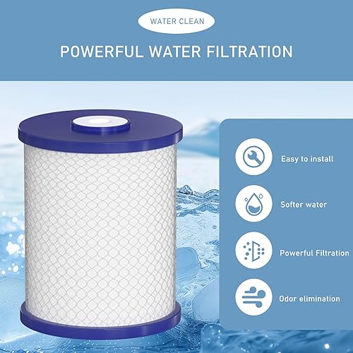 Miniatura 3 de Filtros de agua de carbón activado con cáscara de coco compatibles con Royal Prestige Frescapure 4000, 4500, 5000, 6000 CT, 6000 UC, WF0705 sistemas