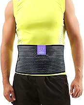 Umbilical Hernia Belt - Abdominal Binding Hernia Support - Incisional and Ventral Hernia Support for Men and Women - Standard (60-97CM)
