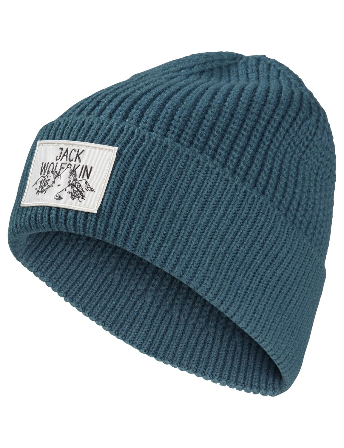 Jack Wolfskin Unisex Beanie Hat Badge Beanie