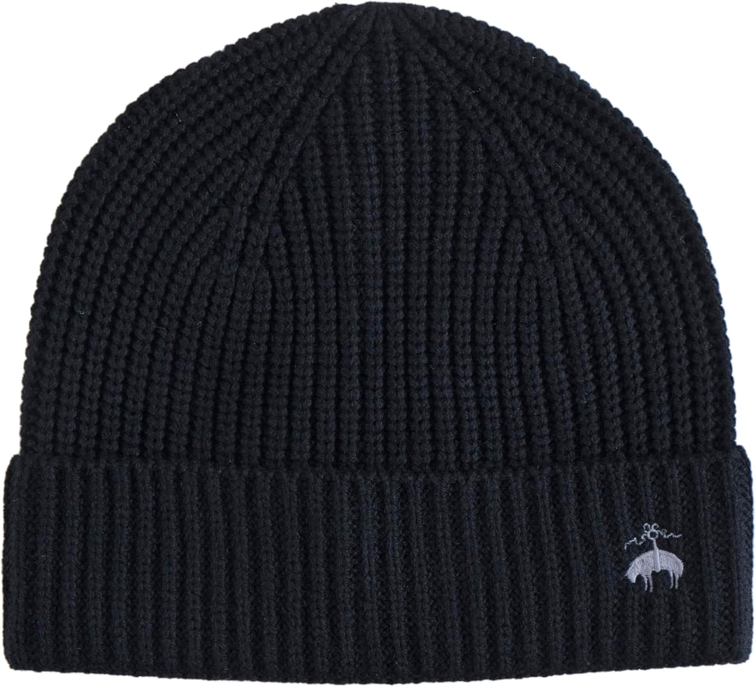 Brooks Brothers Men’s Textured Wool & Cashmere Knit Beanie