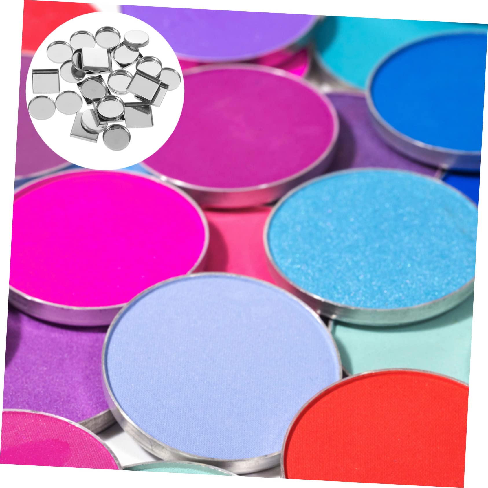 150pièces Palette Pans Métalliques Vides Pour Fard à Paupières Accessoires De Maquillage Pour Cosmétique