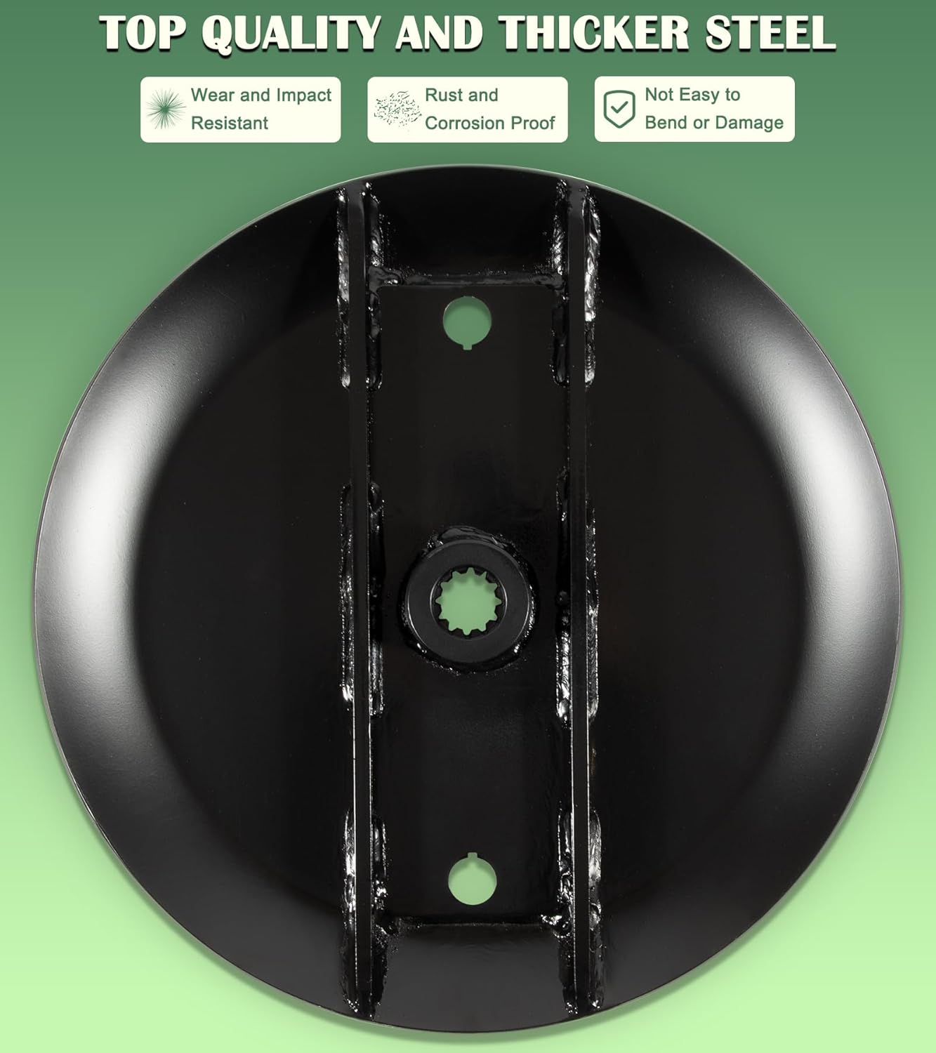 2088028 Upgrade Heavy Duty Reinforced Stump Jumper Perfect for 4', 5' and 6' Cut Rotary Mowers with 40 HP Gearboxes, Black