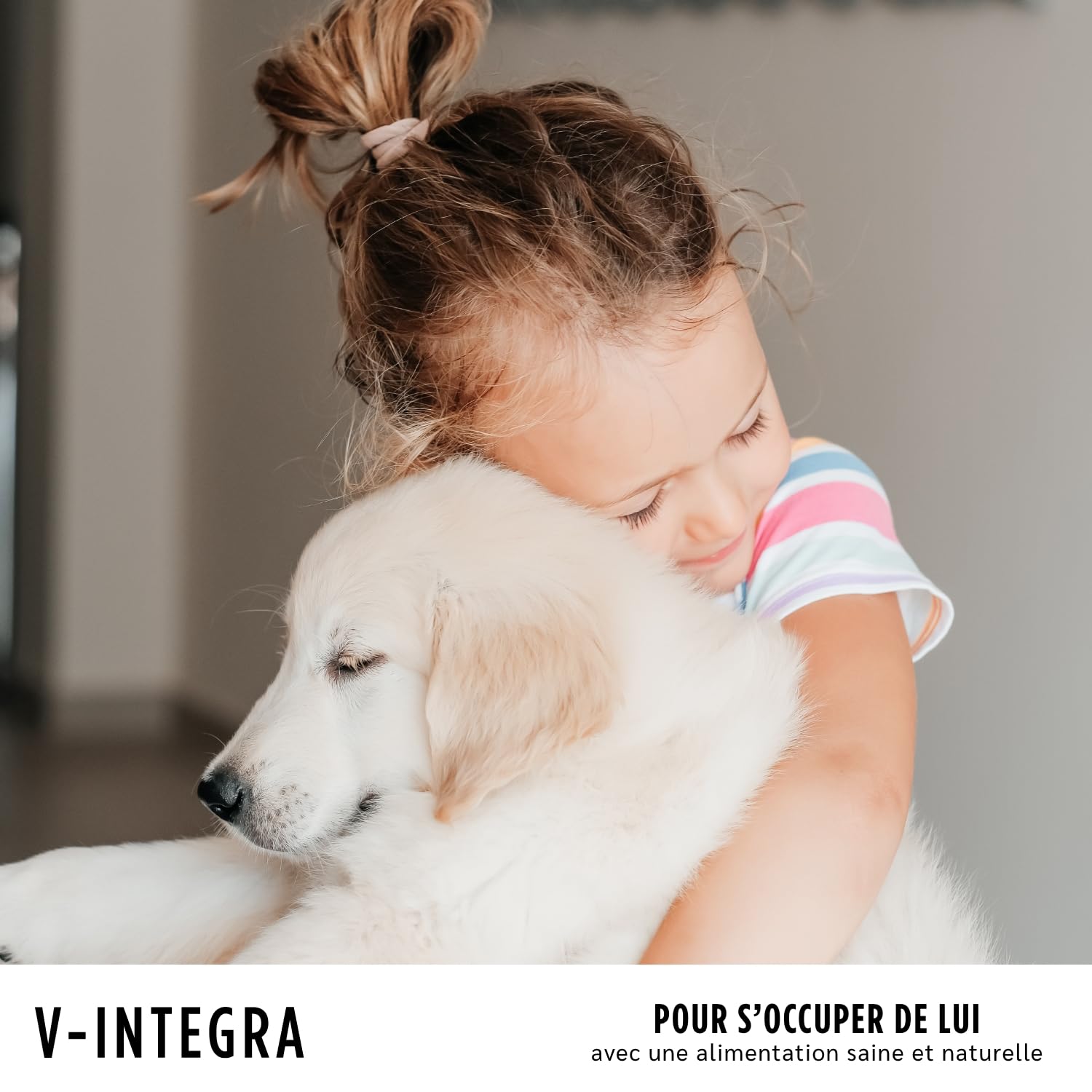 V-INTEGRA Chiot - Supplément Complet Riche en vitamines et minéraux pour la Ration ménagère et Barf des Chiots - 500 g - Produit en Italie