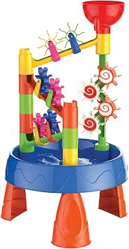 Baby Water Table Kids Water Table For Outdoor Play Toddler 32pcs Sand Toy Set With Wheel Bucket Shovel For Ages 1-8 Summer Beach Backyard Play