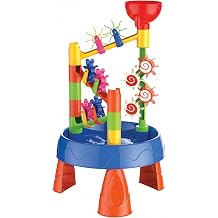 Baby Water Table Kids Water Table For Outdoor Play Toddler 32pcs Sand Toy Set With Wheel Bucket Shovel For Ages 1-8 Summer Beach Backyard Play