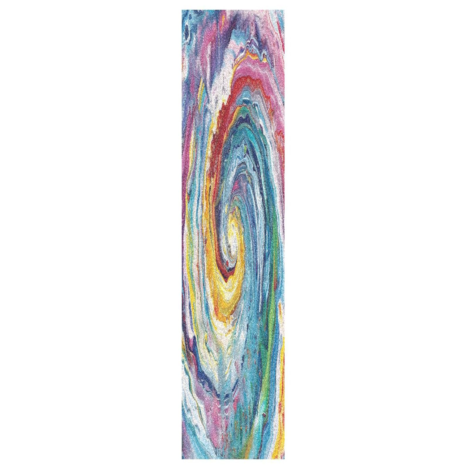 CEBUGI Colorful Background Skateboard Grip Tape 33x9in Waterproof Tear-Proof Longboard Grip Tape Bubble Free Non-Slip Scooter Grip Tape for Girls Boys