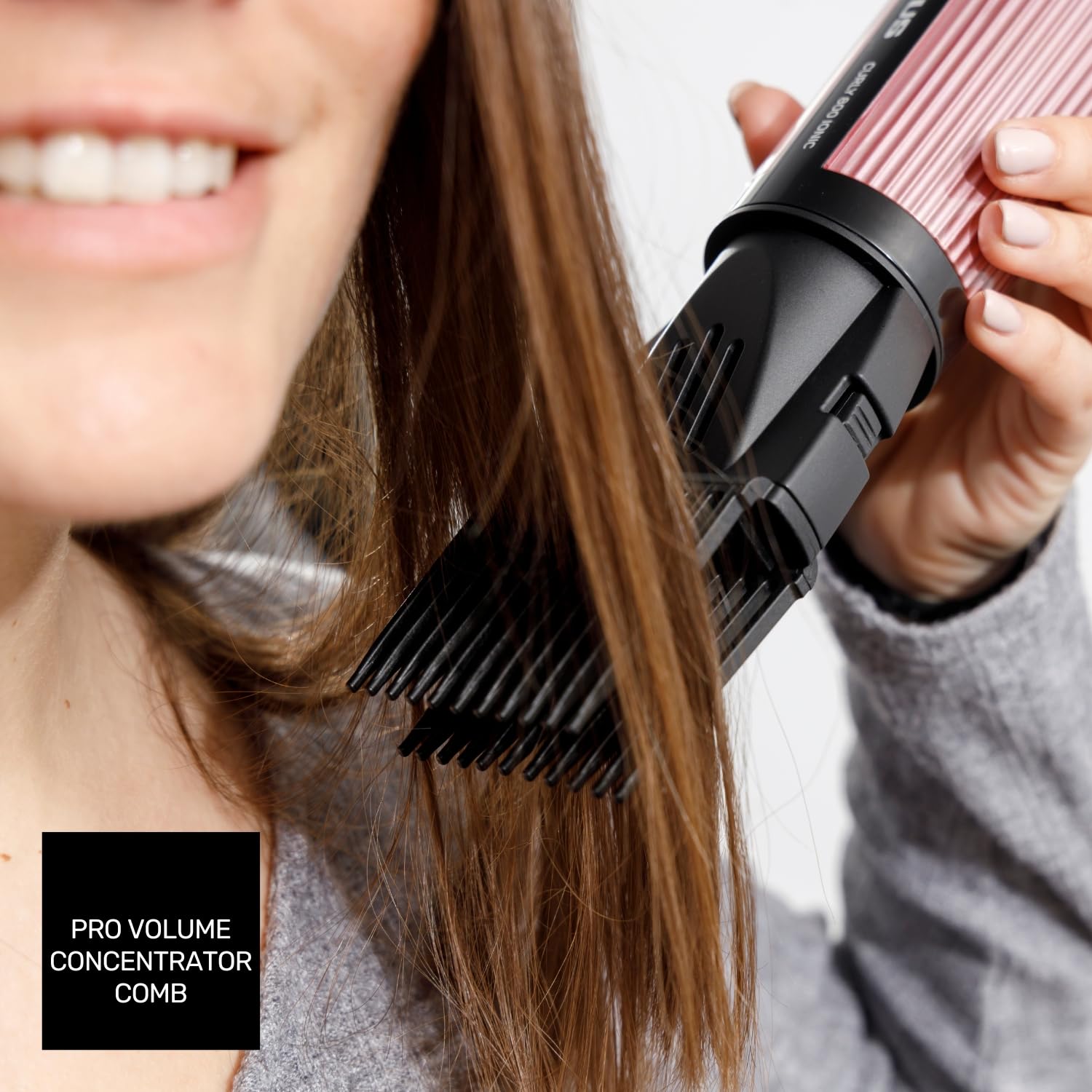 Taurus Curly 800 W dyfuzor ciepłego powietrza | do kręconych włosów | Ionic Care | powłoka ceramiczna | 3 temperatury i prędkości, ochrona przed puszeniem, akcesoria w zestawie