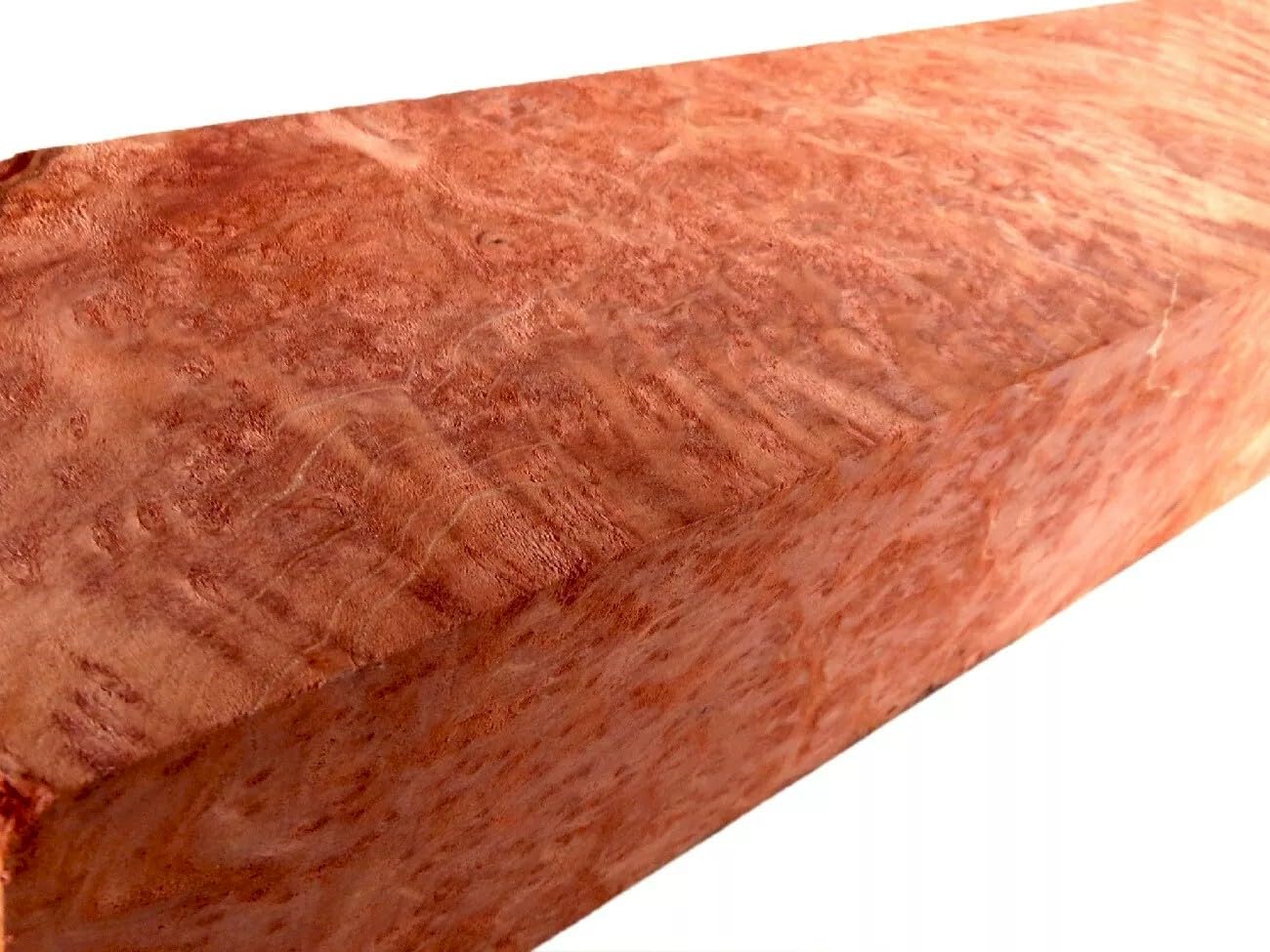 MAMMUTBAUM (37 x 6,5 x 6,5cm) ++ VAVONA MASER ++ Schnitzholz, Holzblock, Drechselholz, Edelholz, Rohlinge, Massivholz, Bohle, Planke, Griffholz, Messergriff, Brett ++ Selten - Rarität ++