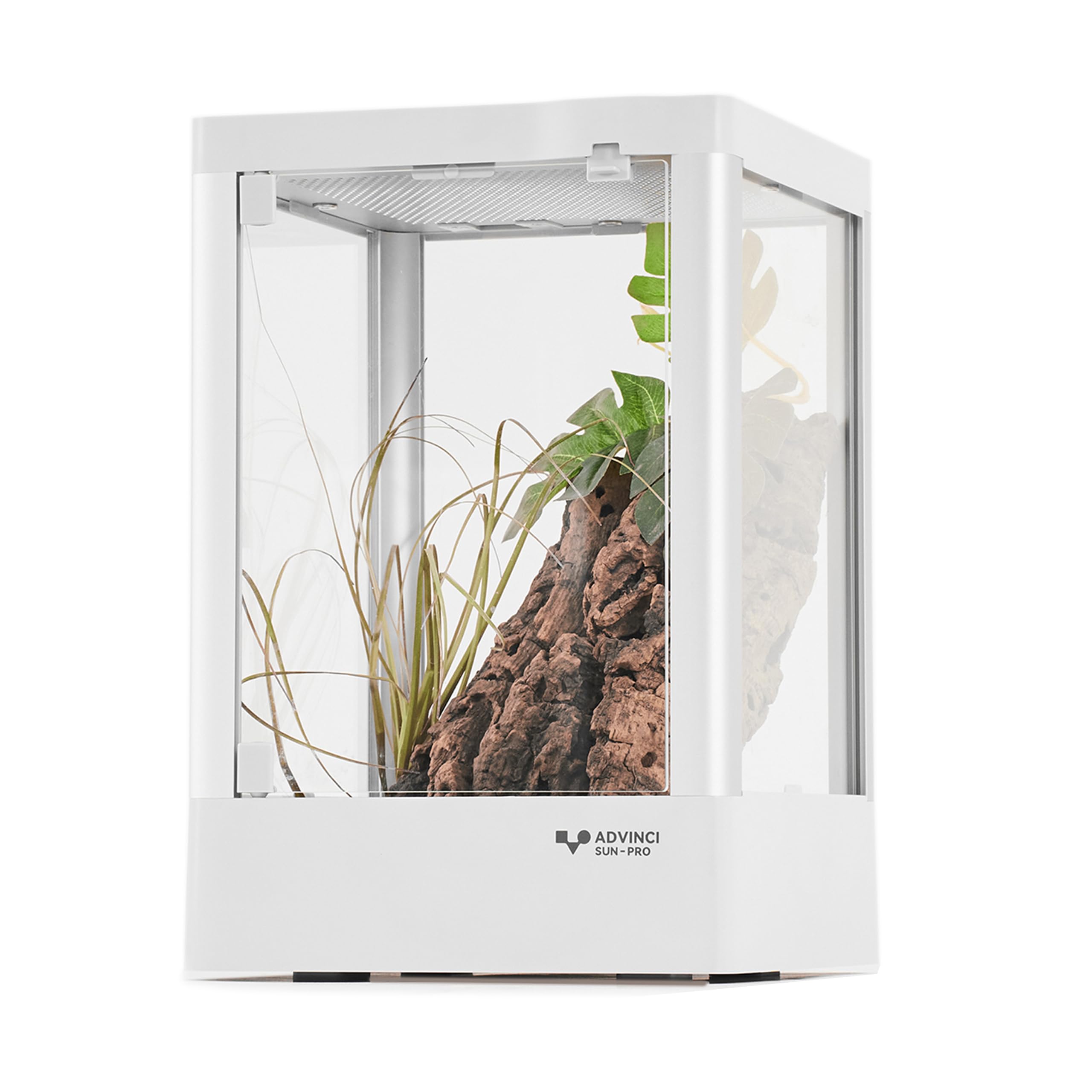 Amazon | ADVINCI 爬虫類飼育ケージ 20×20×30cm 12L 強化ガラス完全