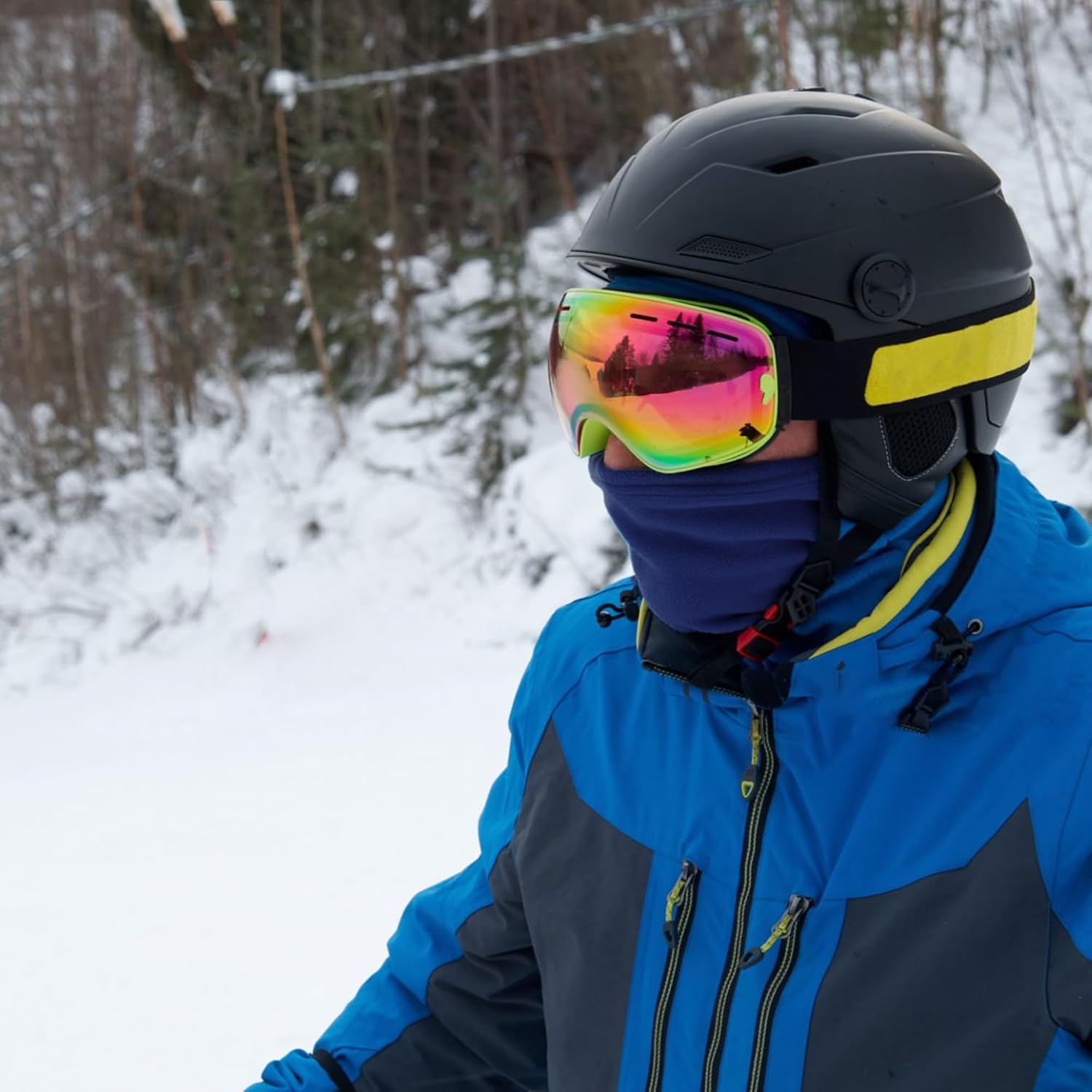 12 Pieces Fleece Neck Warmer For Men Women Winter Neck Gaiter Windproof Face Covering - Image 4