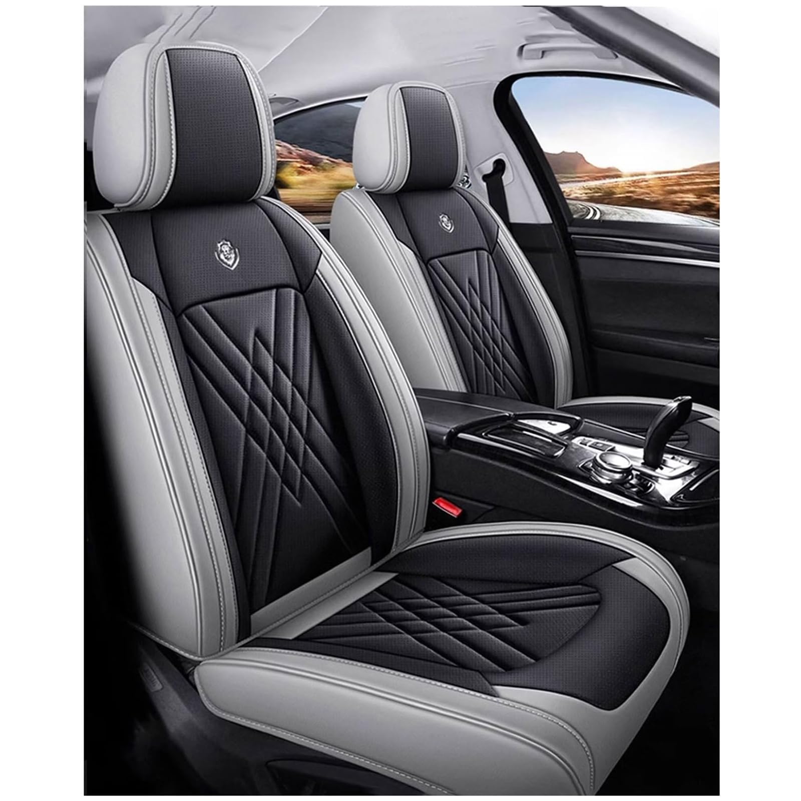 HFFTYU Car Seat Covers for BMW X1 X2 X3 X4 X5 X6 X7