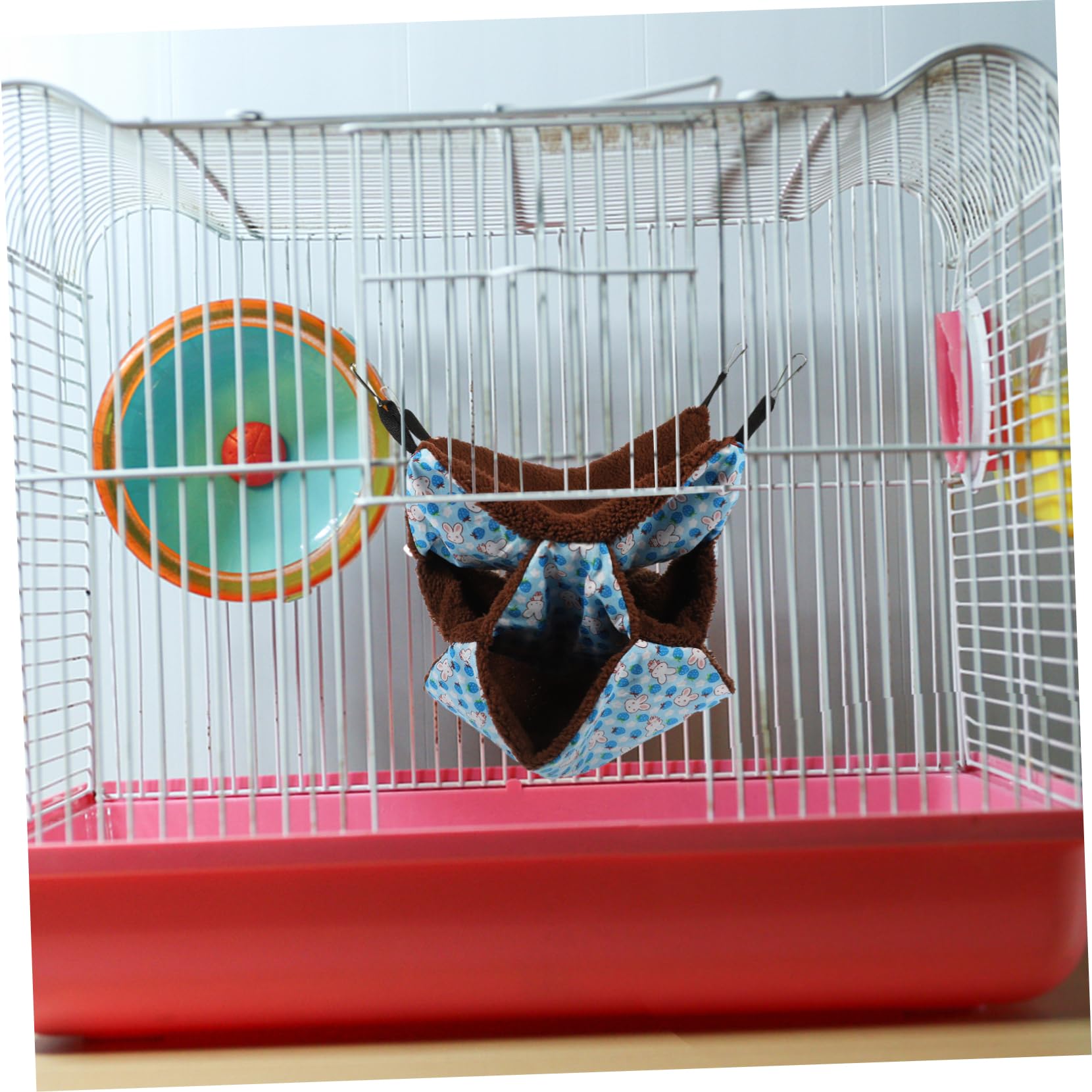 BESPORTBLE 4stücke Kleintier Hängematte Mehrschichtige Plüsch Schlafunterlage Für Hamster Ratten Und Chinchillas Atmungsaktives Sicheres Nest Für Zuhause Oder Tierhandlung