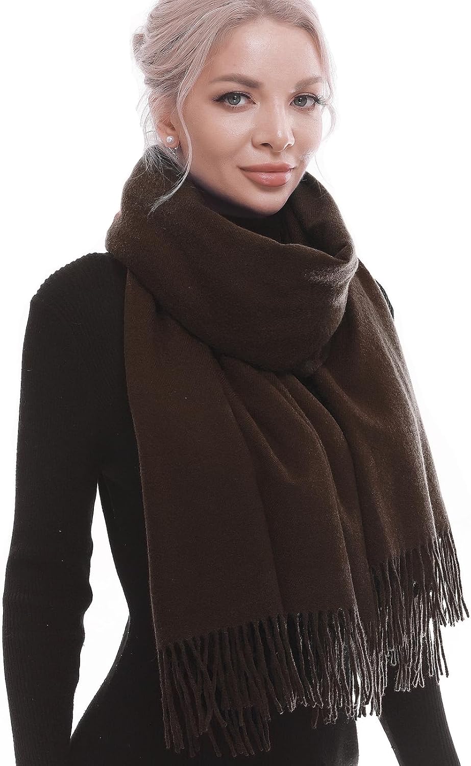 SWAT PANY Scarf for Woman Winter Warm Scarves Pashmina Shawls and Wraps Oversized Scarf