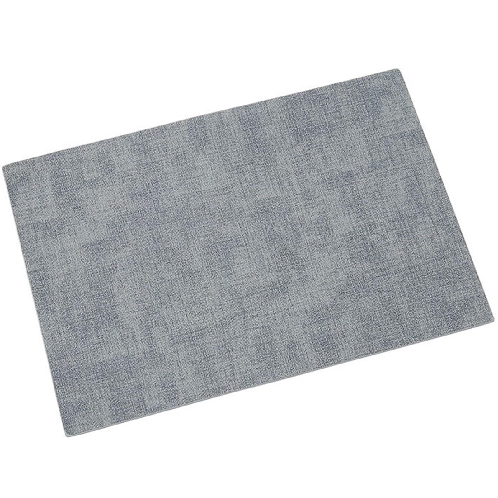 Manteles individuales de piel sintética, resistentes al calor, impermeables, antideslizantes, para mesa de comedor y fiestas de cocina