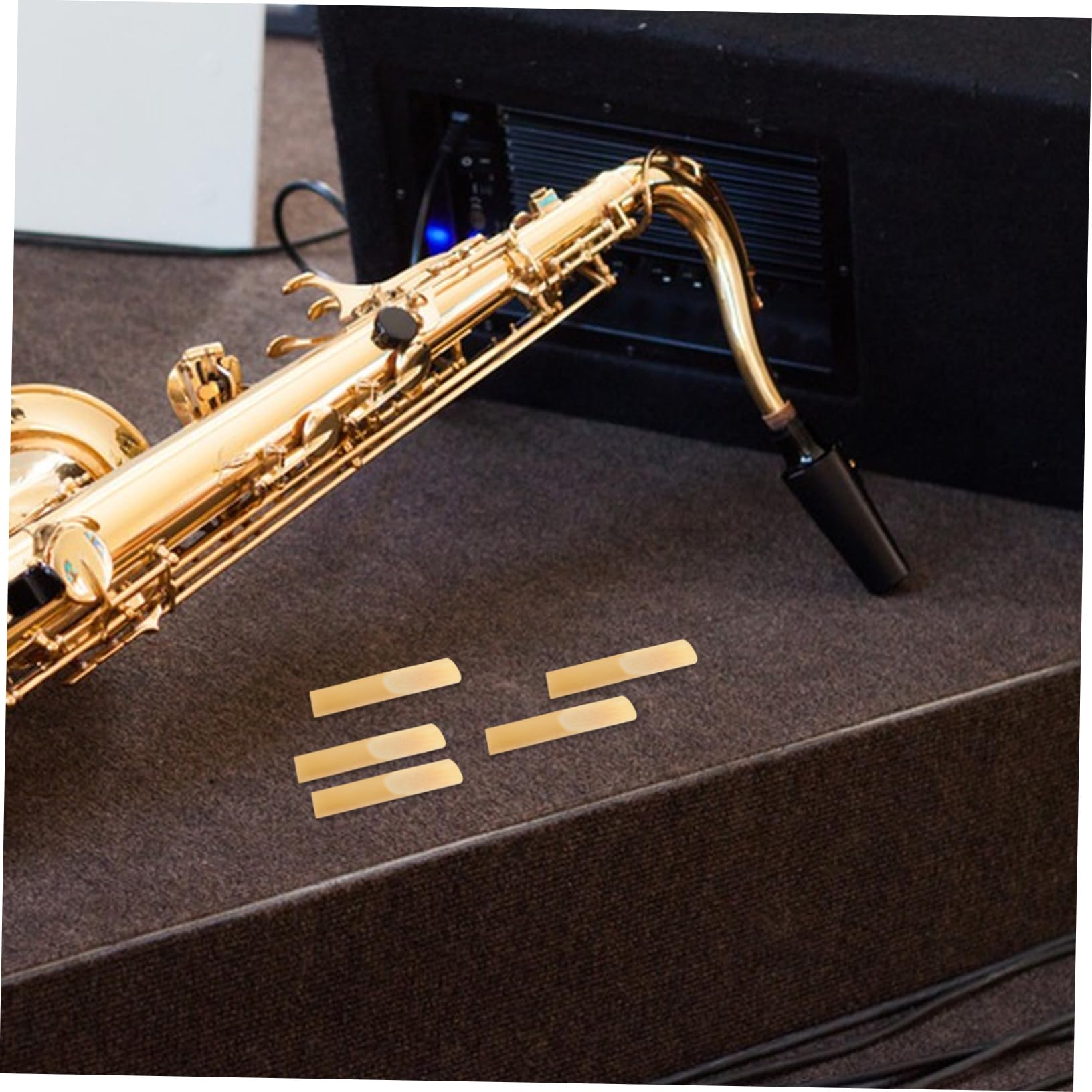 GOOHOCHY 5sets Alto Sax Compact Tips Saxophone Replacement Parts Saxophone Accessories 10pcs*5