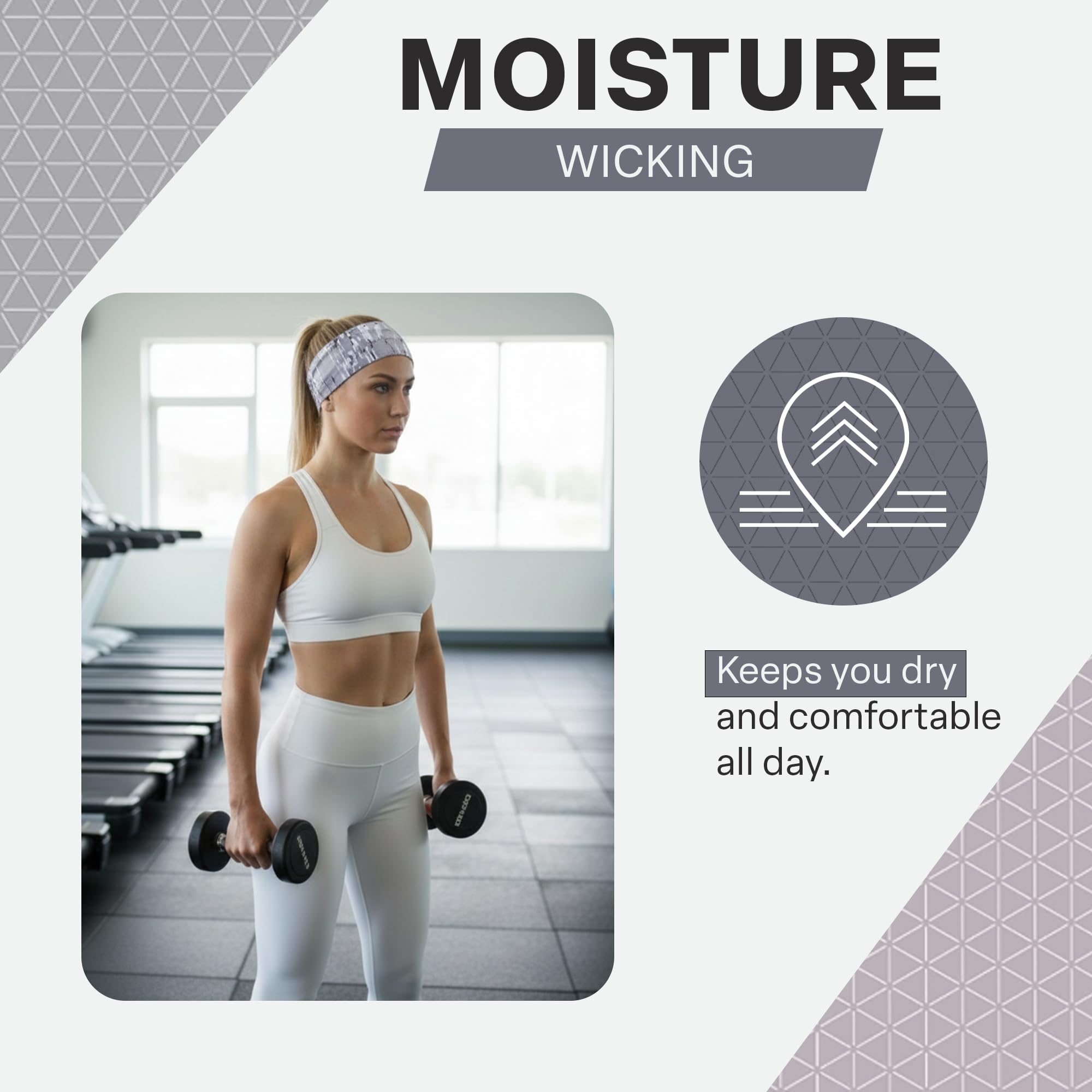 COLD FACTOR Diademas refrescantes instantáneas para Hombre y Mujer, Paquete de 3, Comodidad Avanzada de evaporación para Deportes y Actividades al Aire Libre, protección UPF 50+, Ideal para Fitness