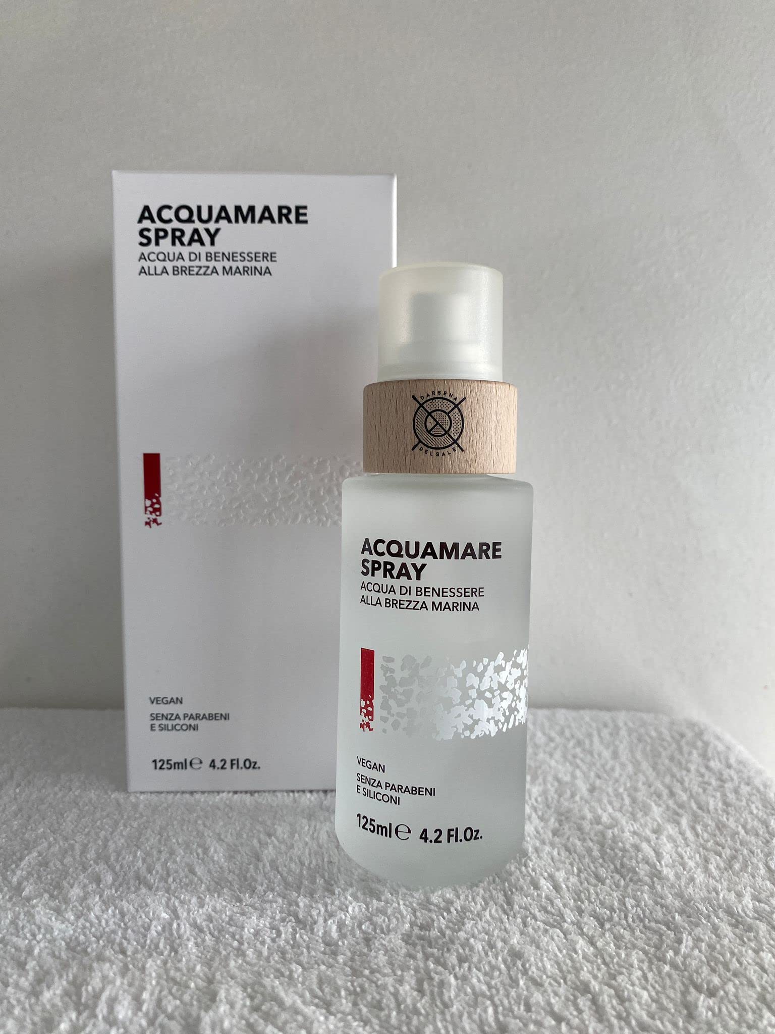Acquamare spray, acqua di benessere alla brezza marina. 125 ml.