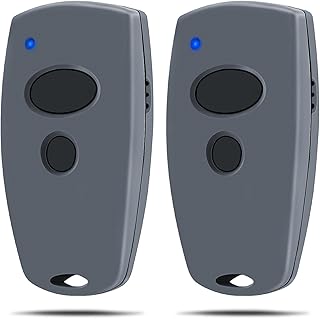pepape 2 pcs Télécommande Garage pour Marantec Digital 302, 304, 382, 394, 392, 313, 321, 323 433MHz, Compatible avec Marantec 433,92MHz Multi-bit d'ouverture de Porte de Garage