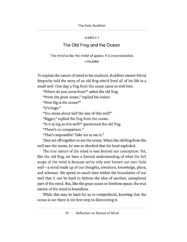 The Daily Buddhist: 366 Days of Wisdom for Happiness, Inner Freedom, and Mindful Living ― A Self-Help Guide to Buddhist Philosophy and Meditation image 4