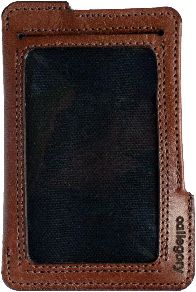 Allegory Men's The Kit Front-Pocket Wallet ID Pocket/Quick-Swipe Standard - US Currency Coffee Brown