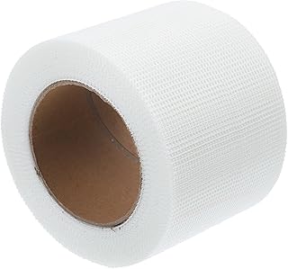 HOMSFOU Selbstklebendes Fugenband Glasfaser Armierungsband für Trockenbau Wandreparatur Risse und Abdichten Flexible Nahtabdichtung Tape