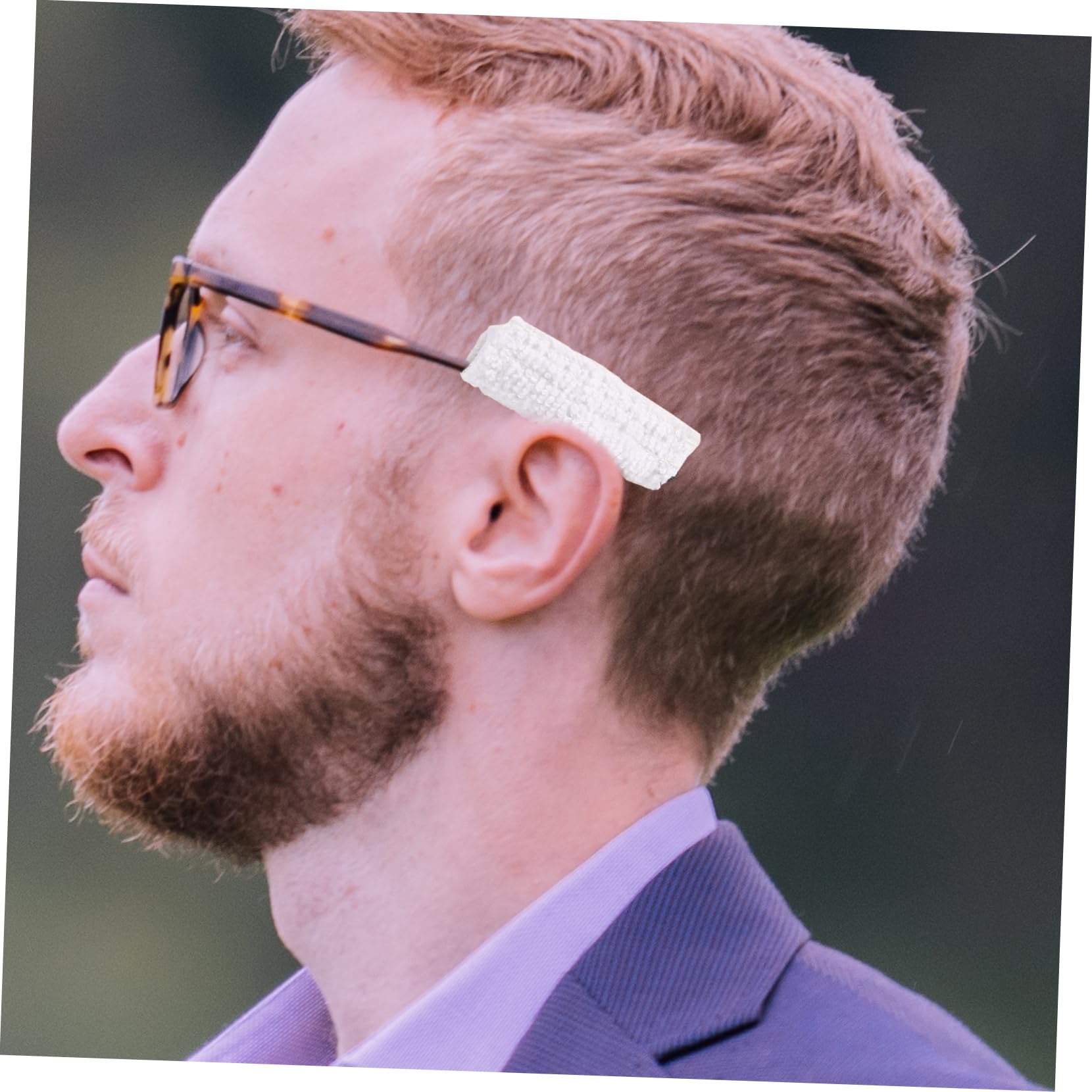 Healeved 40pièces Coussins De Pour Lunettes De Soleil Oreilles Coussinées Confortables Pour Éviter Les Douleurs Et Irritations