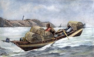 Lobster Fishing 1894 Nlobster Fishing On The Grand Manan Channel (Between Maine New Brunswick And Nova Scotia) Illustration By Milton J Burns 1894 Poster Print by (18 x 24)