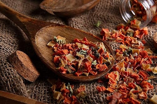 Miniatura 7 de 10oz Tasty Vegetable Soup Blend, Dehydrated Vegetables for Ramen Toppings, Stews, and Emergency Food, Bulk Resealable Bag, All Natural and Non GMO