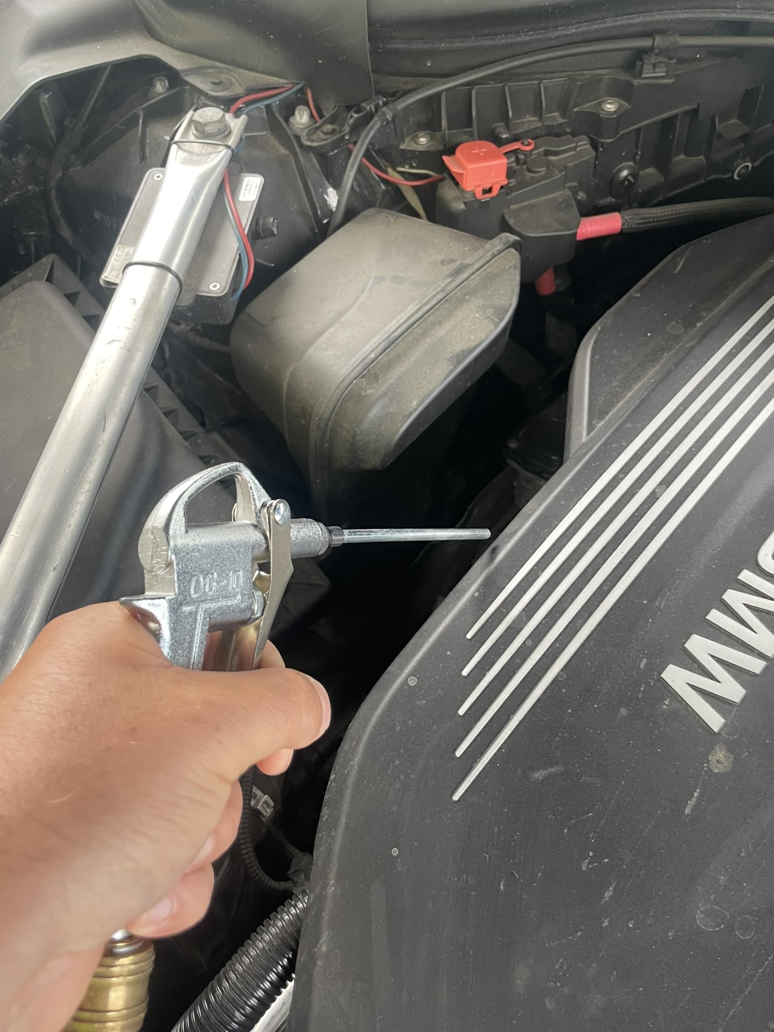 BenBow DG10 pistolet pneumatyczny z 3 dyszami i szybkozłączką – wytrzymały pistolet do wydmuchiwania wysokociśnieniowego do wydajnego czyszczenia, akcesoria do zastosowań przemysłowych