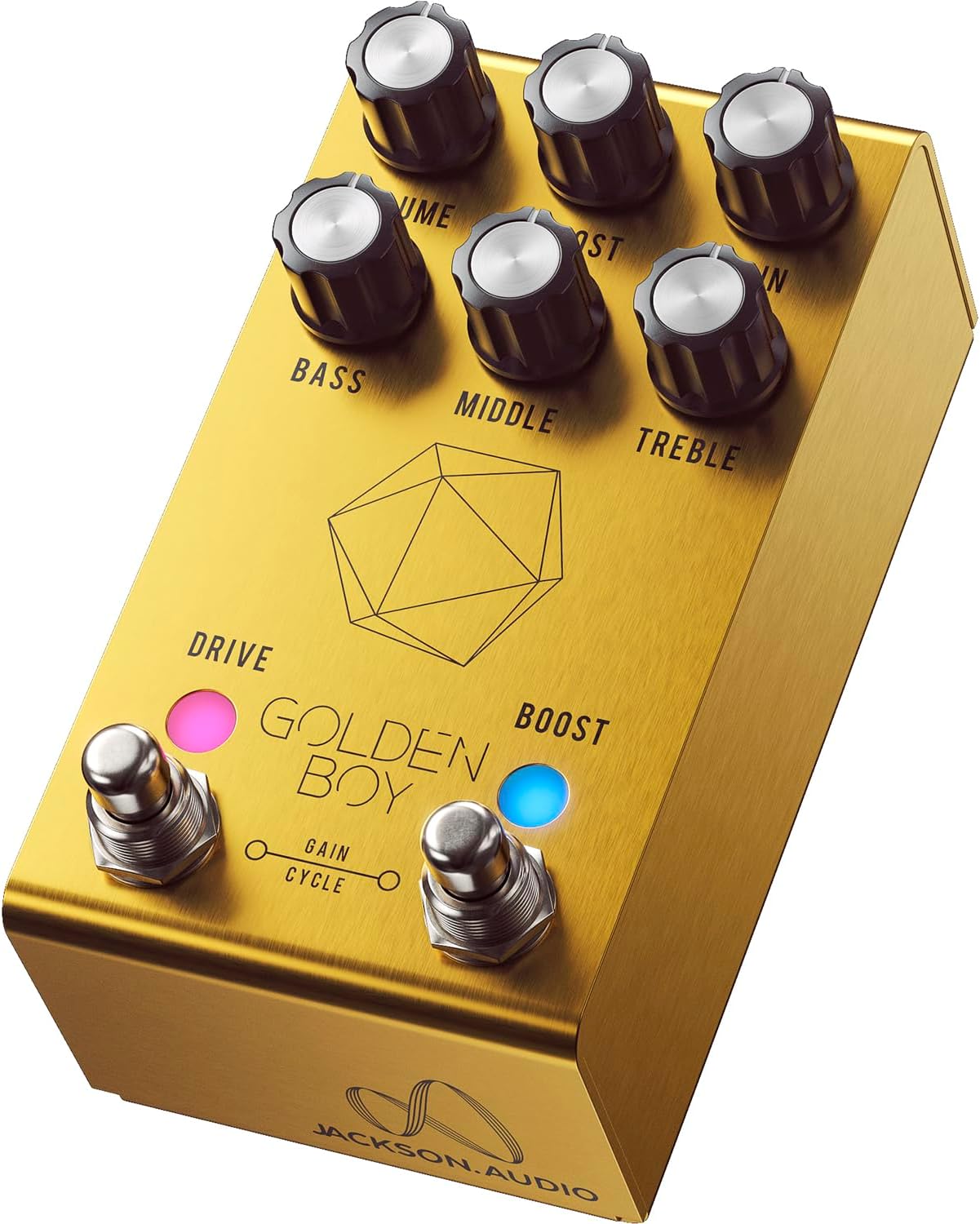 Jackson Audio Golden Boy Transparent Overdrive Guitar Effects Pedal (GOLDENBOY)