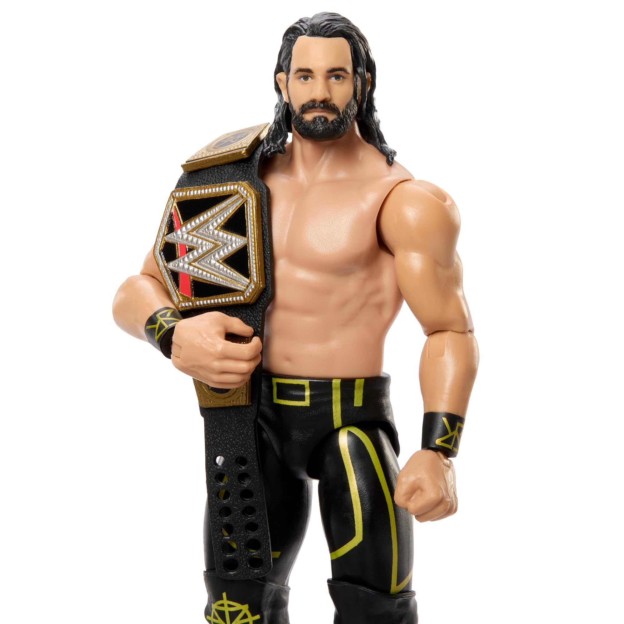 ☆*:.。.Rollins.。.:*☆ Amazon.com: WWE Seth Rollins Main Event Champions 5 Toy
