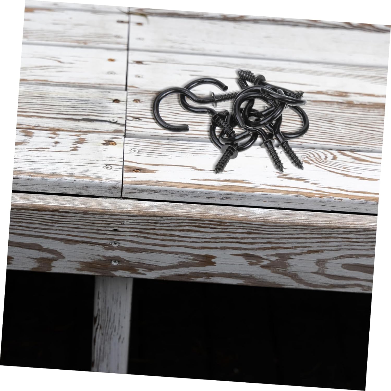 VILLCASE 10pcs Ceiling Hooks Multi Screw Hooks for Hanging Plants Jewelry and Home Accessories Sturdy and Easy to Install