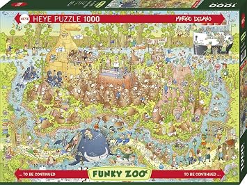 Heye Puzzle 1000 pcs Funky Zoo/Habitat Australien
