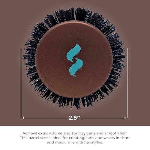 Miniatura 6 de Cepillo redondo de cerámica Prego de Spornette, 2.5"