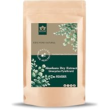 Blessfull Healing Akarkara Dry ExtractAnacyclus Pyrethrum Powder 100% Pure Natural 200 Gram / 7.05 oz