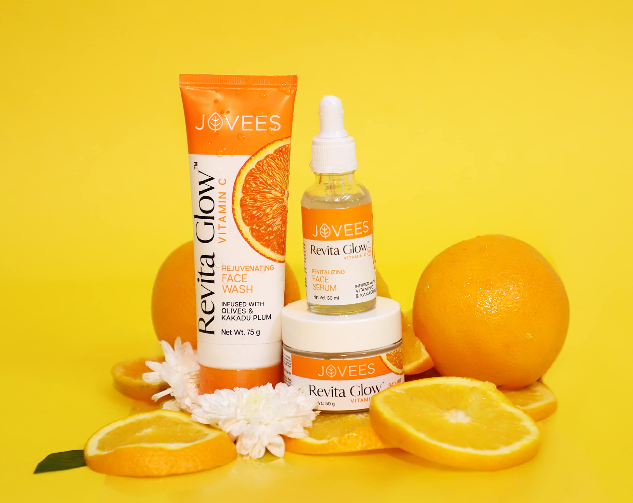 Jovees Herbal Vitamin C Face Serum 30ml Revita Glow Vitamin C