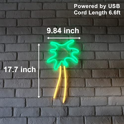 Miniatura 2 de Britrio - Letrero de luz de neón LED para colgar en la pared de dormitorio, sala de estar, habitación de los niños, decoración del hogar, luz