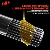 Vista 5 de A-Premium [41.5 pulgadas de longitud] Eje de transmisión delantero completo Eje de hélice Conjunto de eje de transmisión compatible con Ford F-250