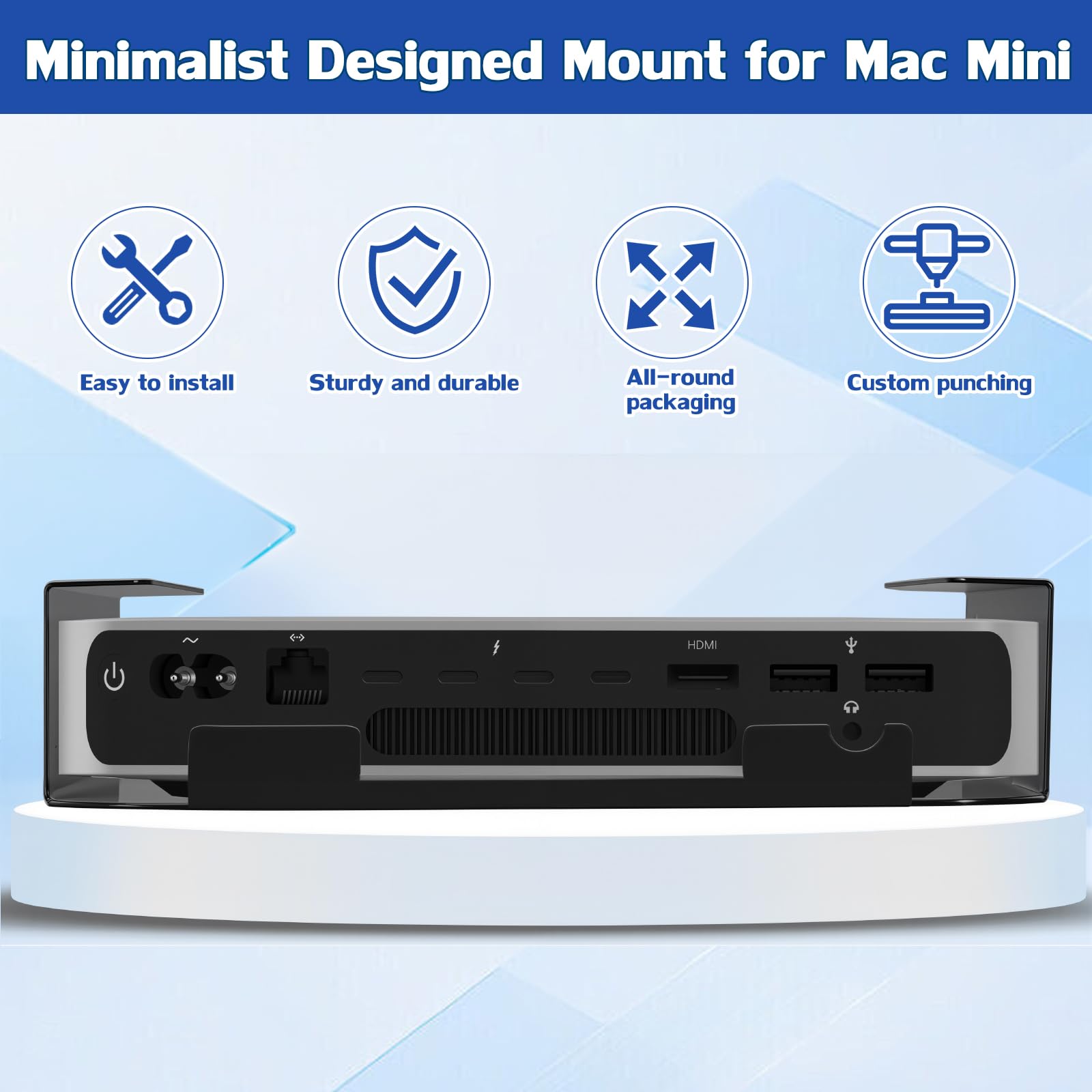 Amazon.co.jp: Freejia Mac mini M1 M2マウント MacMini モニター背面