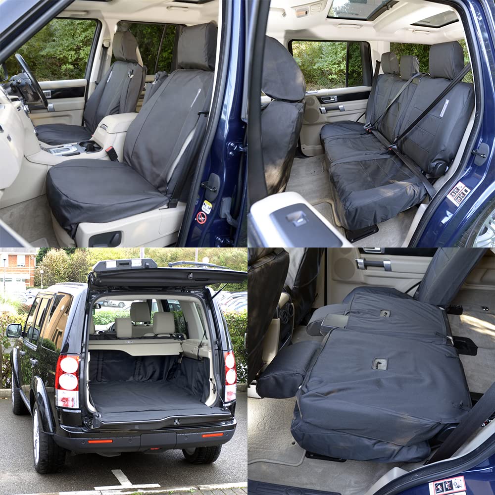 Coprisedili Anteriori Impermeabili UK Custom Covers SC180B – Nero, Per Ford Transit MK8 (2014+)