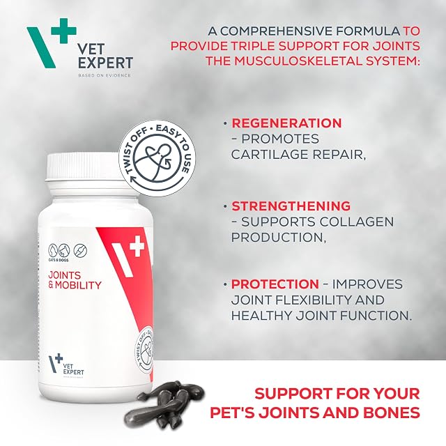 Foto 3 de 7 de Vet Expert Suplemento para articulaciones y movilidad para perros y gatos