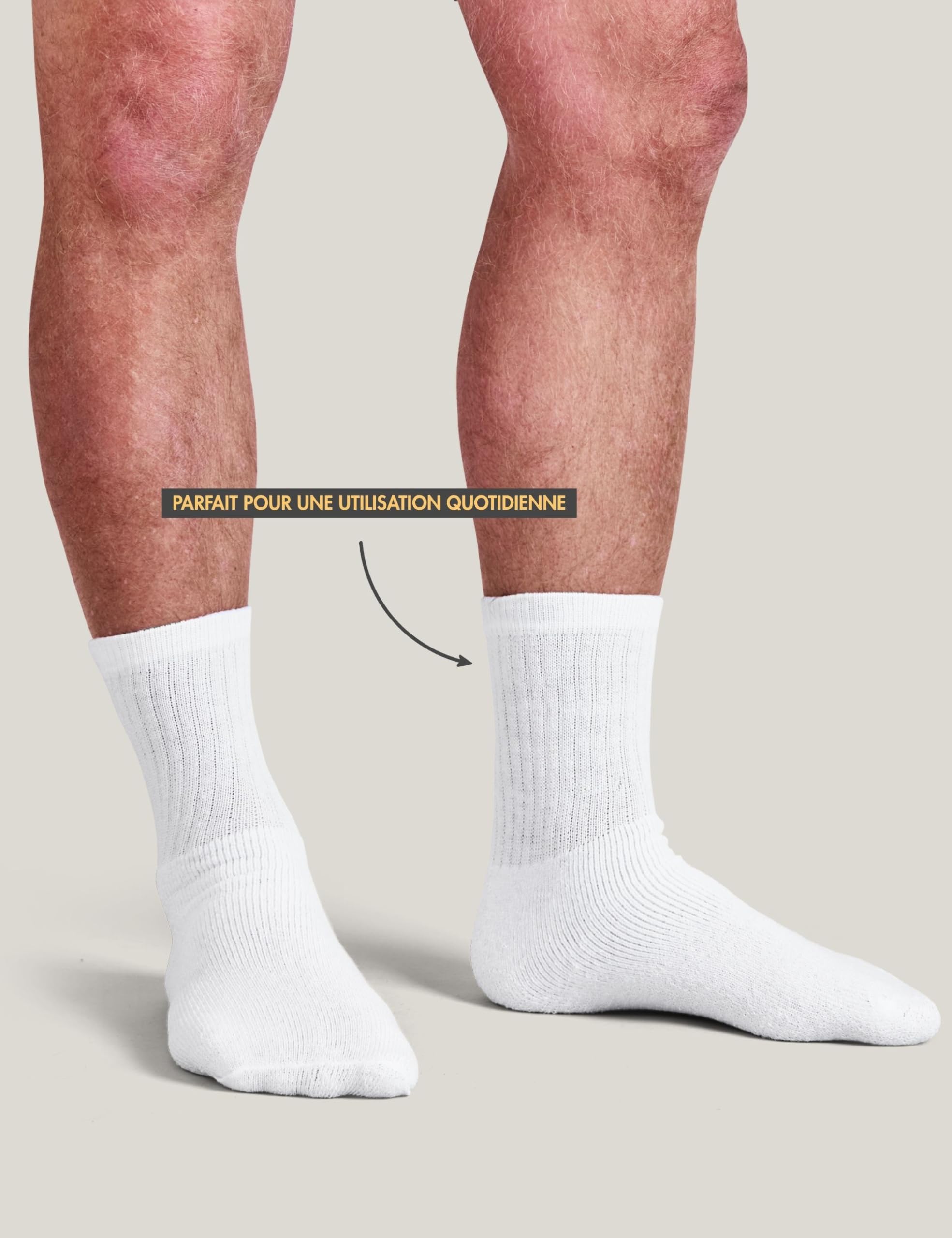 Basic Treasure Lot de 20 Paires Chaussettes de Tennis Unisexe Coton – 39/42, 43/46, 47/49 – Noir, Gris, Blanc Motif Rayé et Blanc Uni – Homme et Femme, Sport et Travail