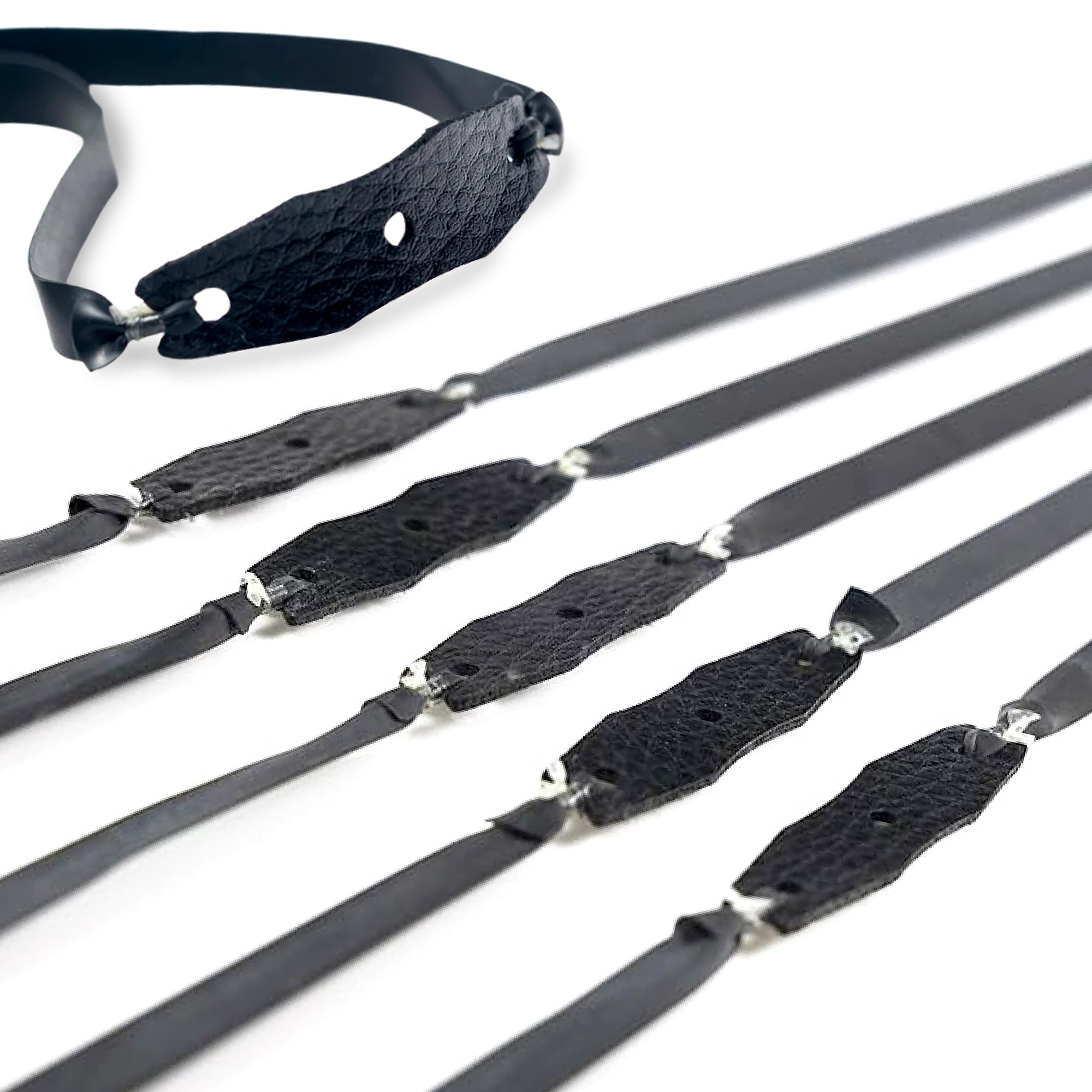 SimpleShot 5pcs Slingshot Bands for Powerful Professional Hunting Elastic Rubber Catapult Shooting Flat Bands