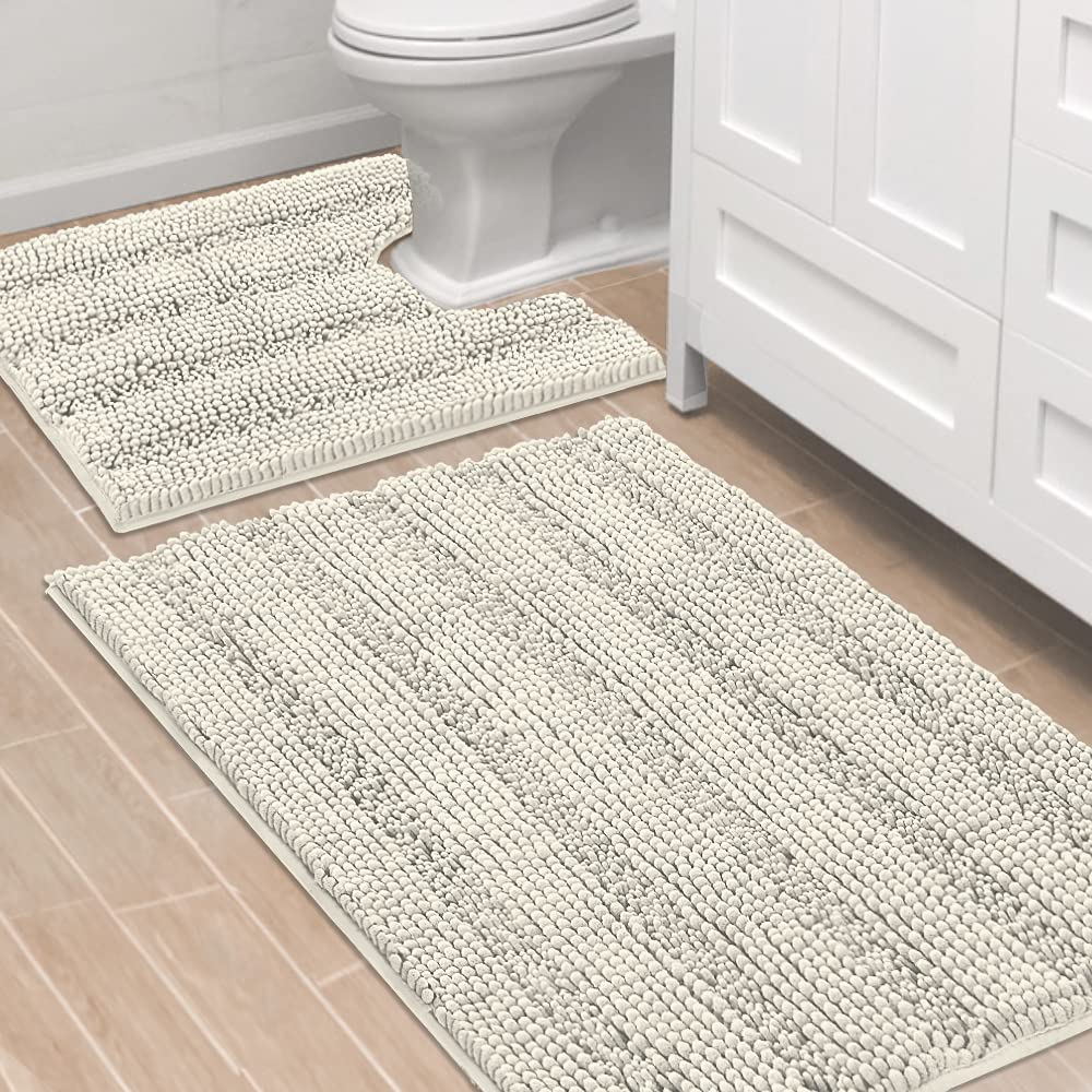 Bathroom Rugs Bath Rug Set 2 Piece Bathroom Contour Rug Toilet Mat Sets