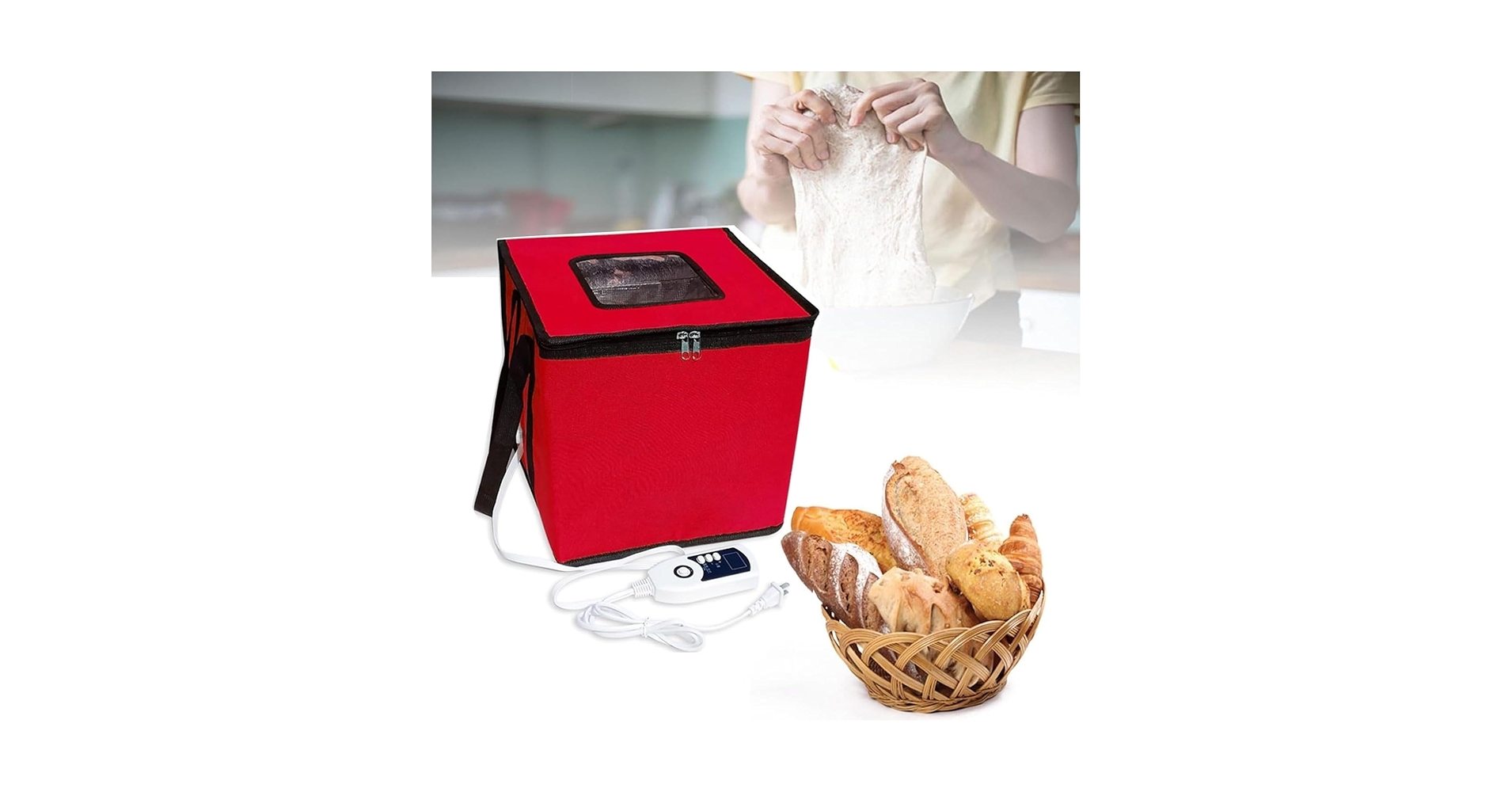 Amazon.co.jp : パン発酵器 業務用 ヒーター付き折りたたみ生地発酵庫