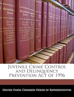 Juvenile Crime Control and Delinquency Prevention Act of 1996