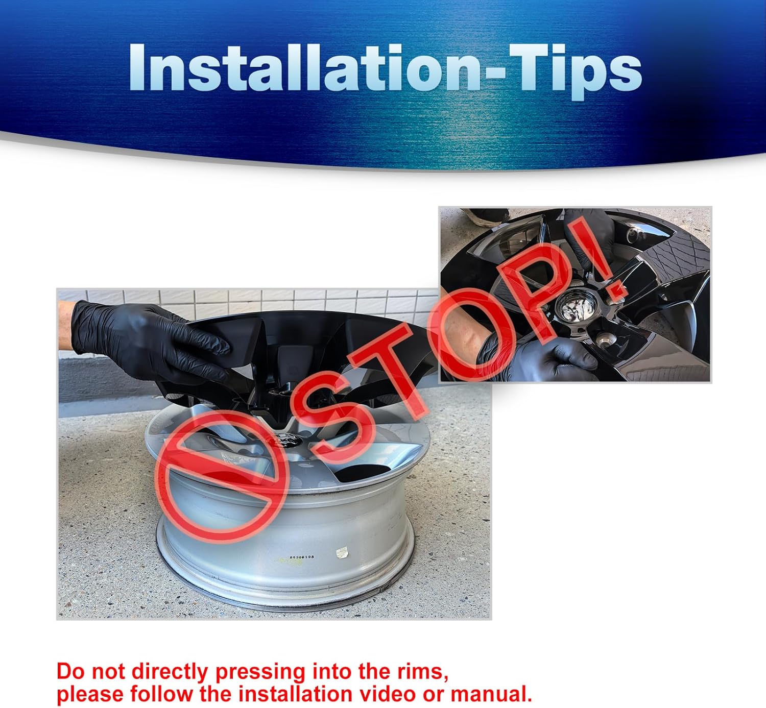 17" 4pcs Glossy Black Wheel Skins for 2013-2018 RAM 1500 & 19-24 Ram 1500 Classic, ABS Plastic 17 Inch Cover Hubcaps for 13-24 RAM 1500 Wheel Skin Replacement Set of 4