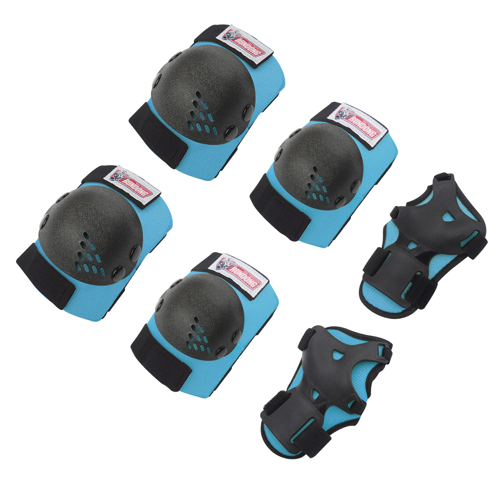 SOHOUR HOME Youth & Kids Knee Pads Elbow Pads Wrist Guards Set for 3-15 Years Child Roller Skate, Scooter, Inline Skating, Cycling, BMX Bike