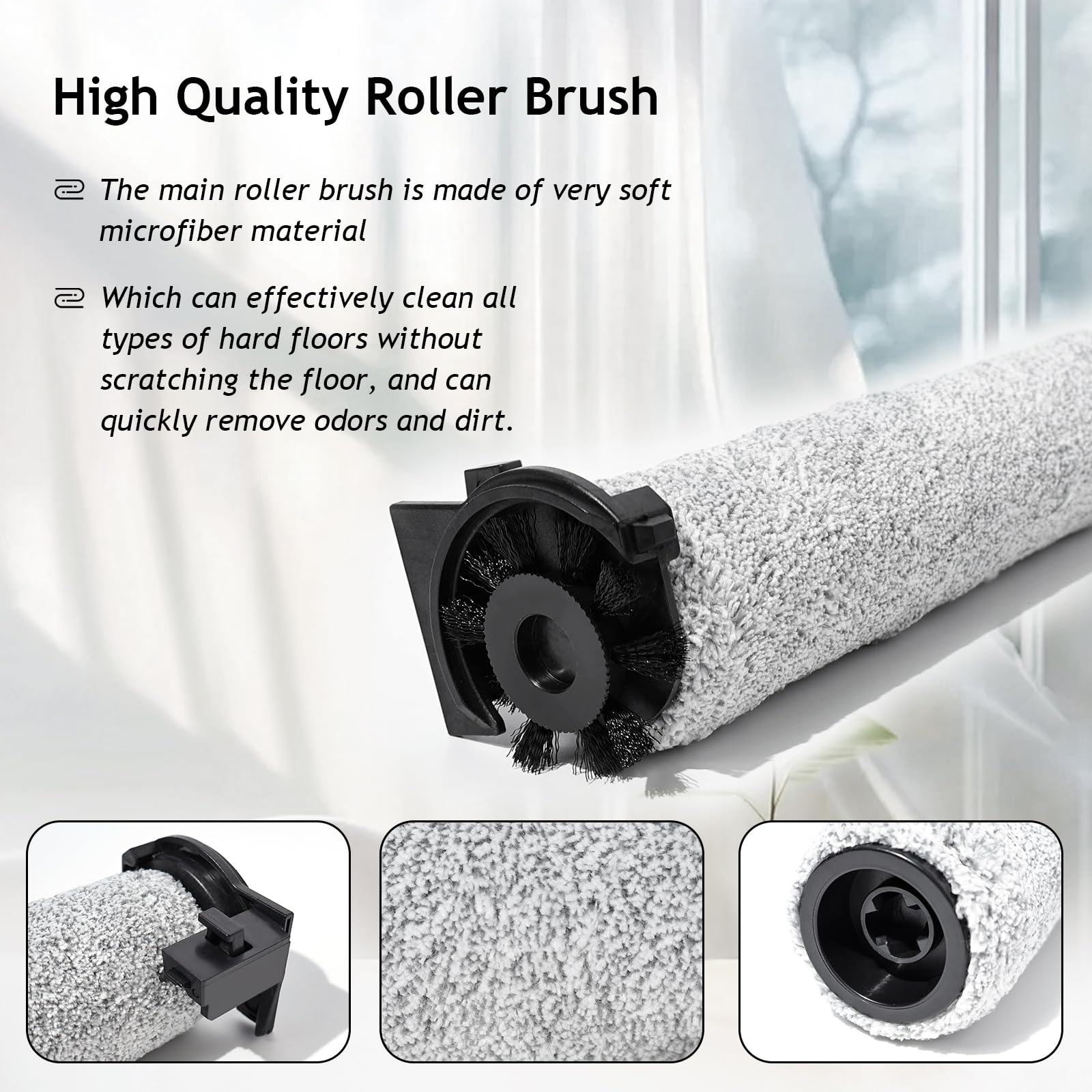 Rolki szczotki + filtr do odkurzacza Rowenta X-Clean 2/X-Clean 4 akcesoria